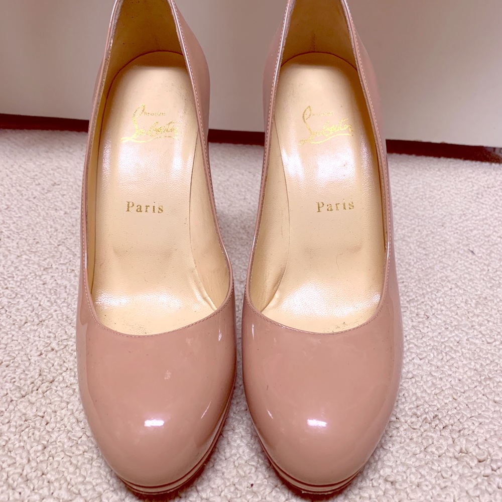 Christian Louboutin Simple Patent Platform Pump